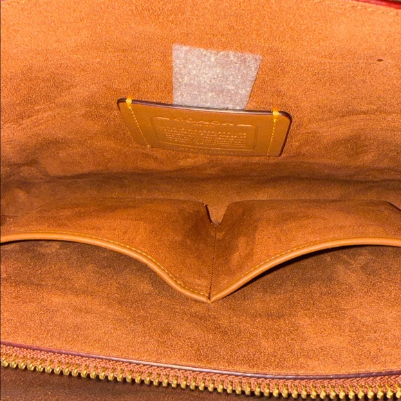 Coach Brooke Carryall In Signature Canvas Bag CE731 Tan Rust - Picture 12 of 16